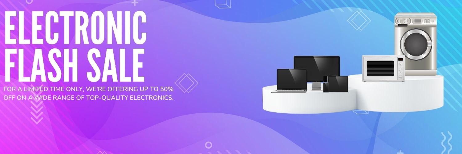 Electronic Flash Sale - Up to 50% Off