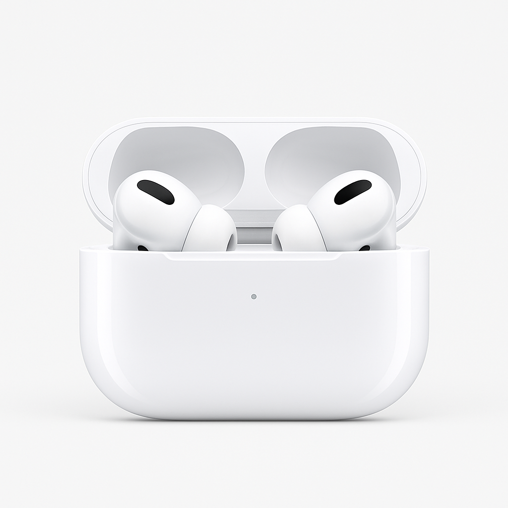 Apple AirPods 4 Wireless Earbuds, Bluetooth Headphones, with Active Noise Cancellation, Adaptive Audio, Transparency Mode, Personalised Spatial Audio, USB-C Charging Case, Wireless Charging, H2 Chip