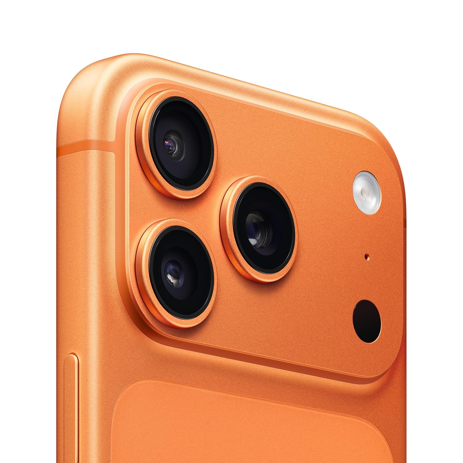 iPhone 17 Pro 256 GB: 15.93 cm (6.3″) Display with Promotion up to 120Hz, A19 Pro Chip, Breakthrough Battery Life, Pro Fusion Camera System with Center Stage Front Camera; Cosmic Orange