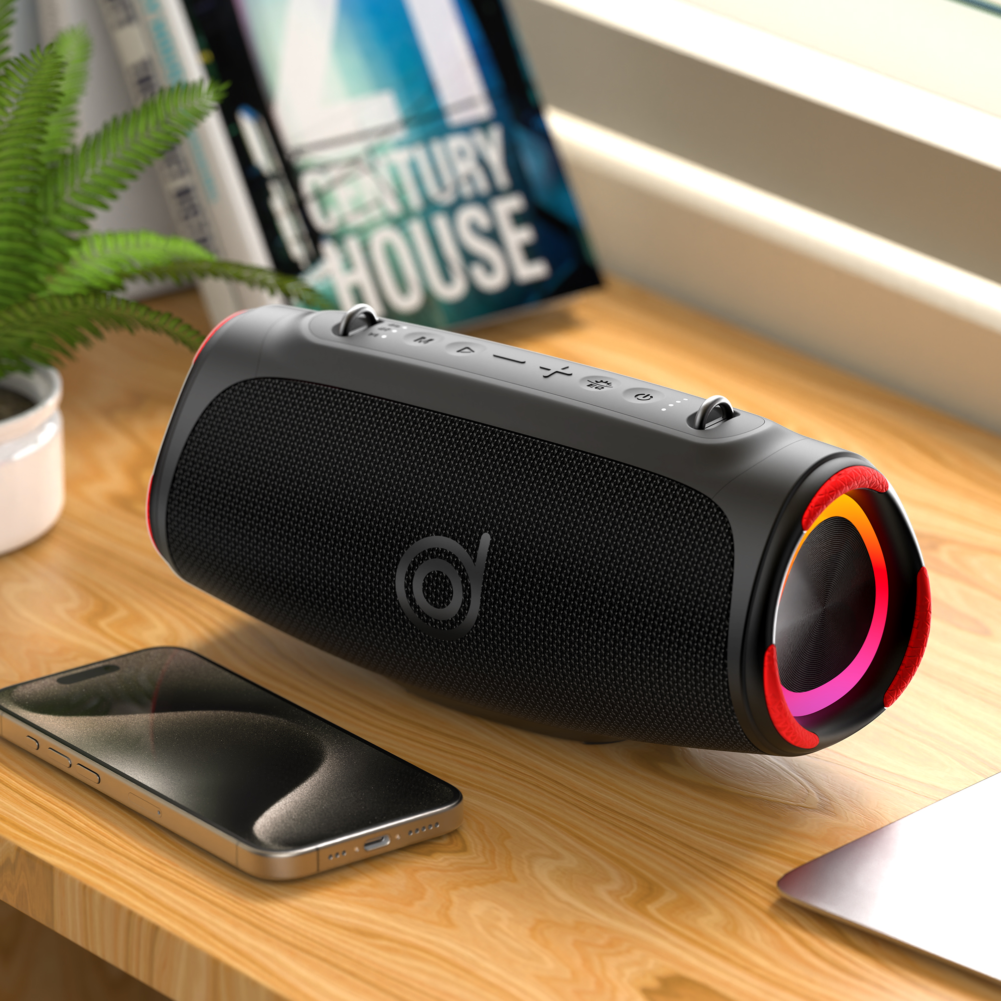 BoomMax Elite 1 40W Party Speaker Black (1)