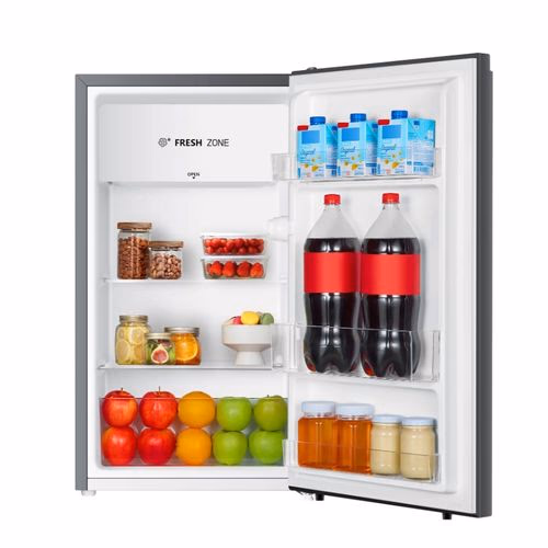 Hisense 90 Litres Single Door Refrigerator (REF 093 DR) - Silver With One Year Warranty