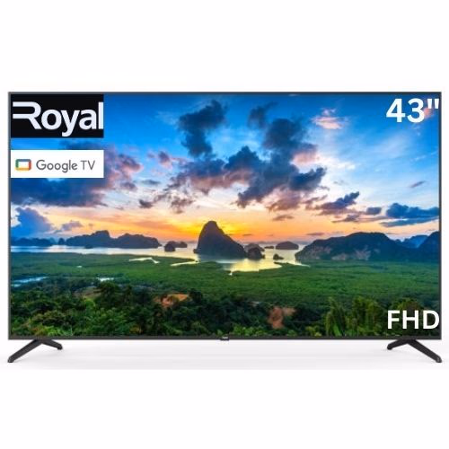 Royal 43" Inches Smart + Bluetooth TV (RTV43M10P) + 12 MONTHS WARRANTY