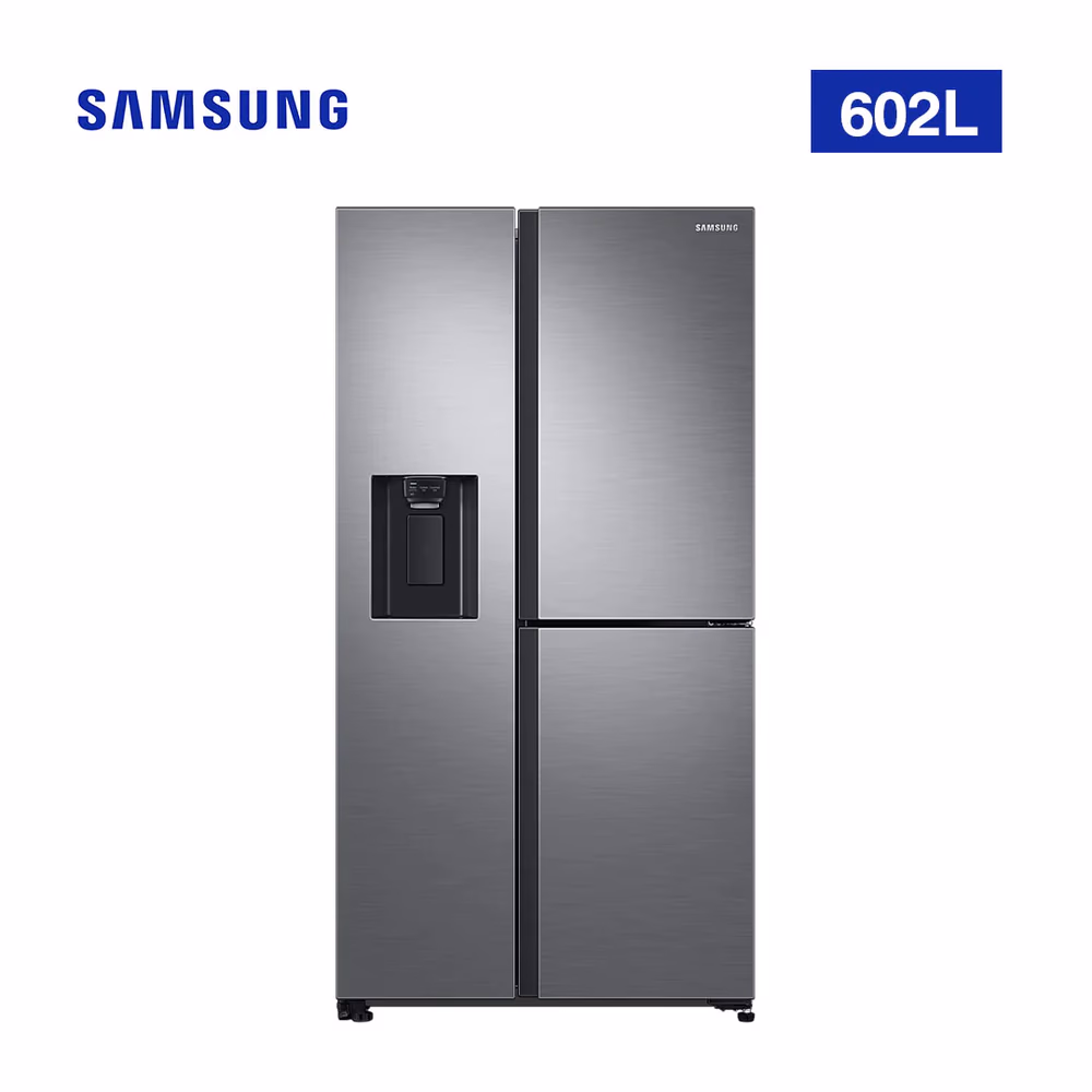 SAMSUNG FRIDGE 602L SBS INV SILVER RS65R5691M9/UT