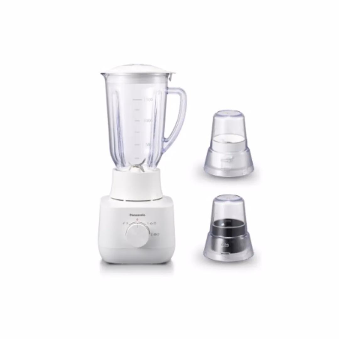 Panasonic Plastic Jug Blender With 2 Dry Mills - 1.5L - 450W - Mx-ep5121