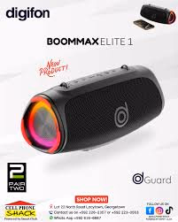 BoomMax Elite 1 40W Party Speaker Black