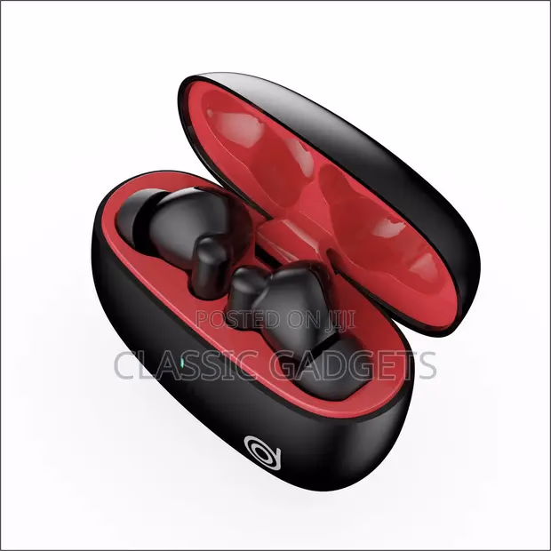 BoomAir Bass TWS Environmental Noise Cancelling Earbuds - Dual Mic, Bluetooth 5.3, USB-C