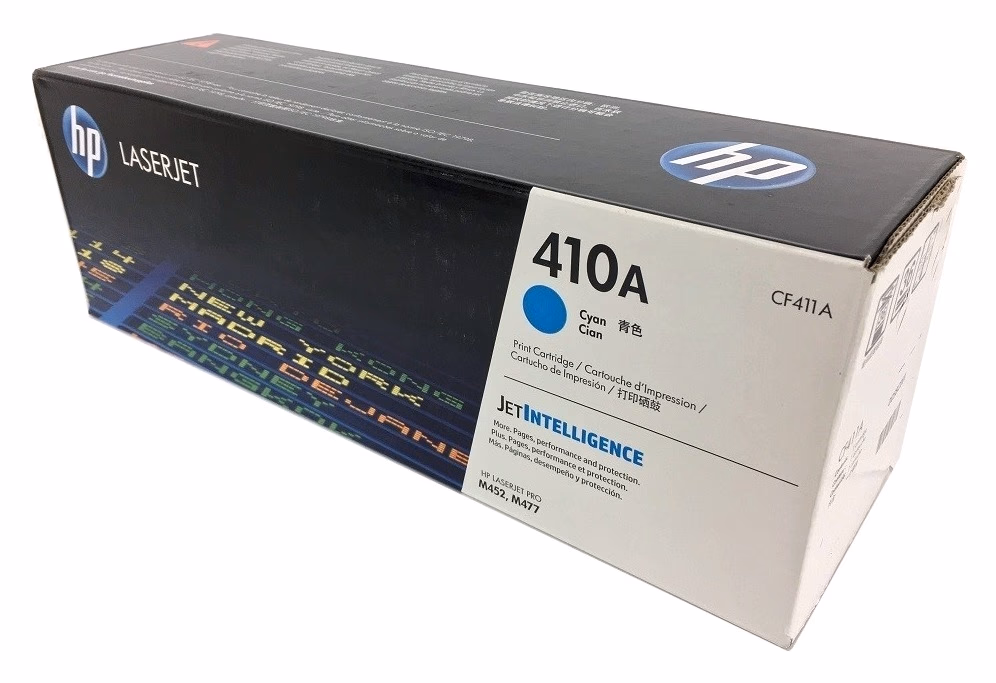 HP 410A CF411A CYAN ORIGINAL TONER LAZER JET  CATRIDGE