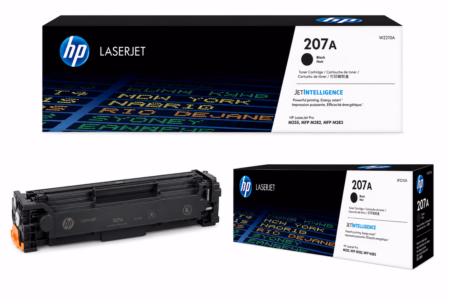 HP 207A W2210A Black Original LaserJet Toner Cartridge