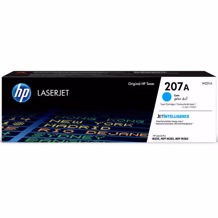 HP 207A W2211A CYAN ORIGINAL TONER LAZER CATRIDGE