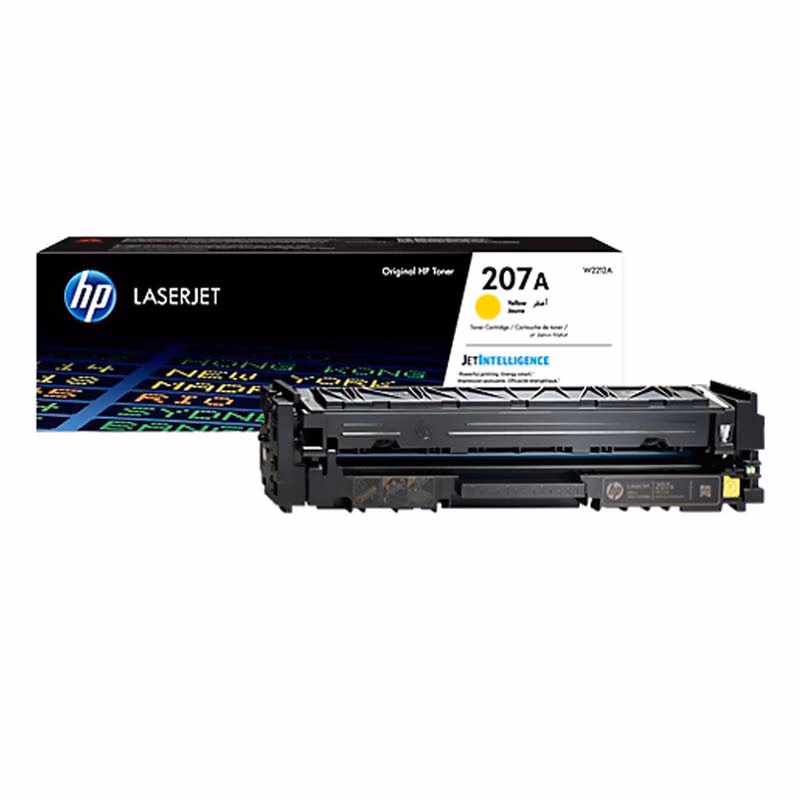 HP 207A YW2212 ELLOW ORIGINAL TONER LAZER CATRIDGE