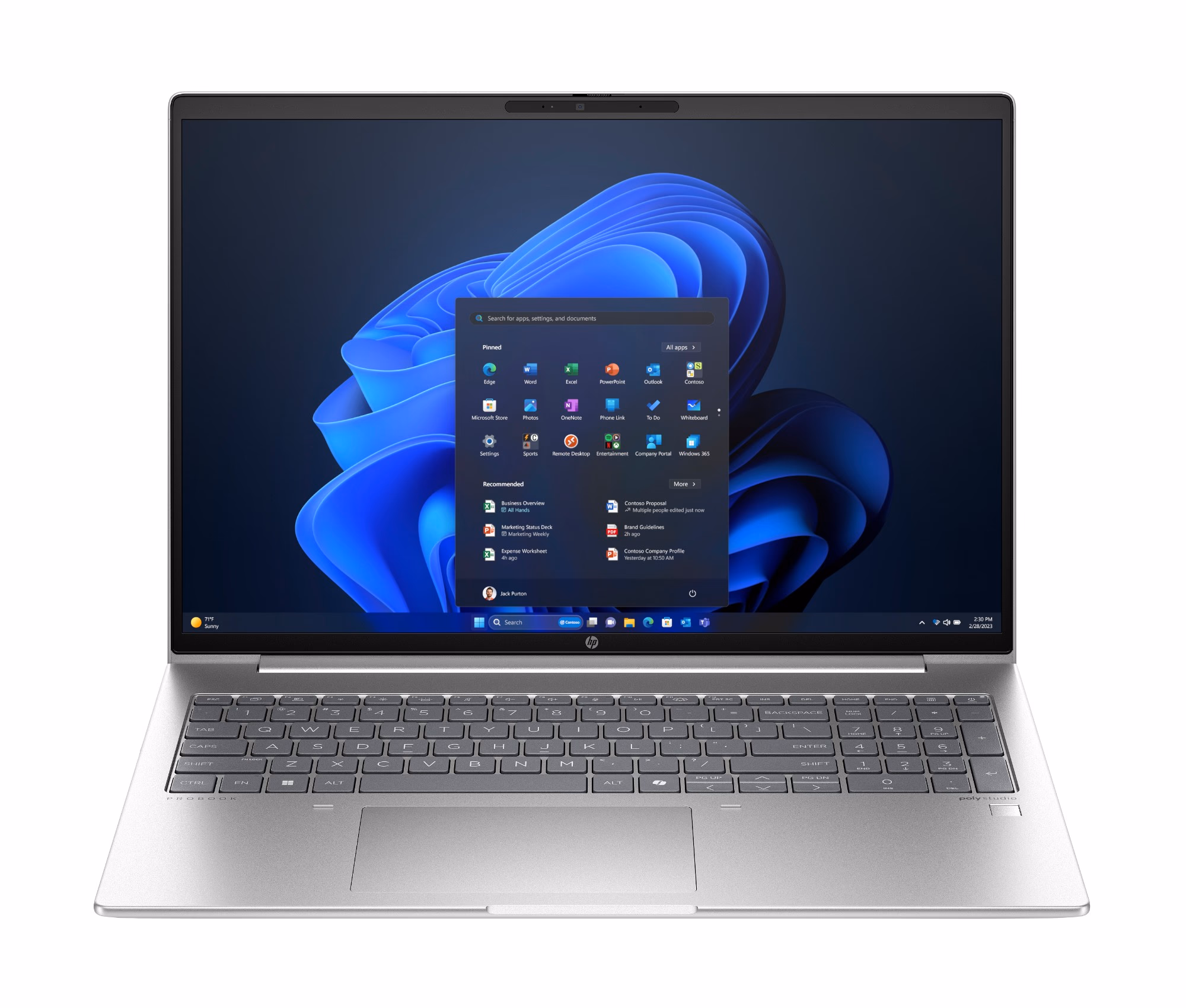 HP ProBook 460 16 inch G11 Notebook PC Intel® Core™ Ultra 7
