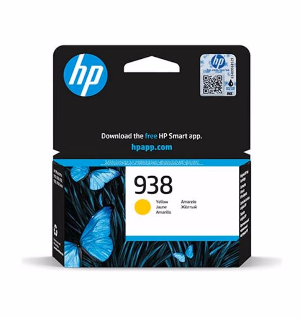 HP 938 Yellow Original Ink Cartridge