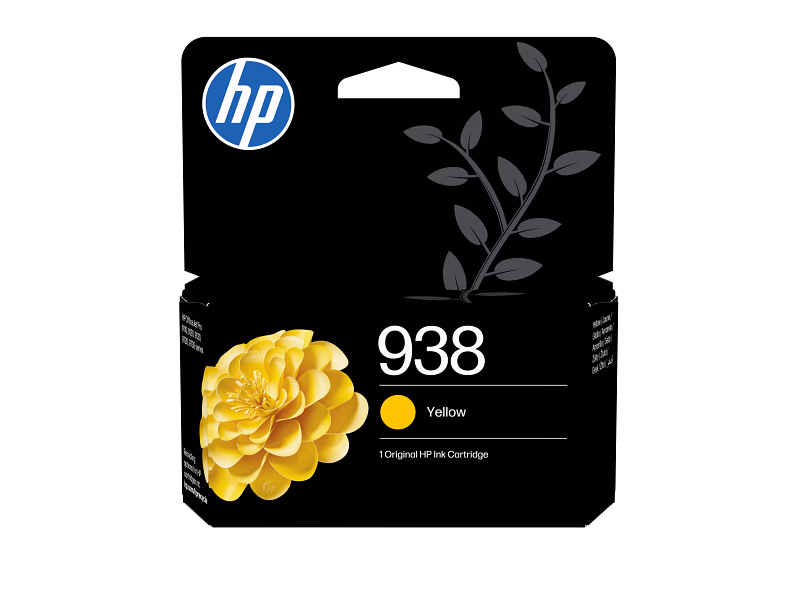 HP 938 Yellow Original Ink Cartridge